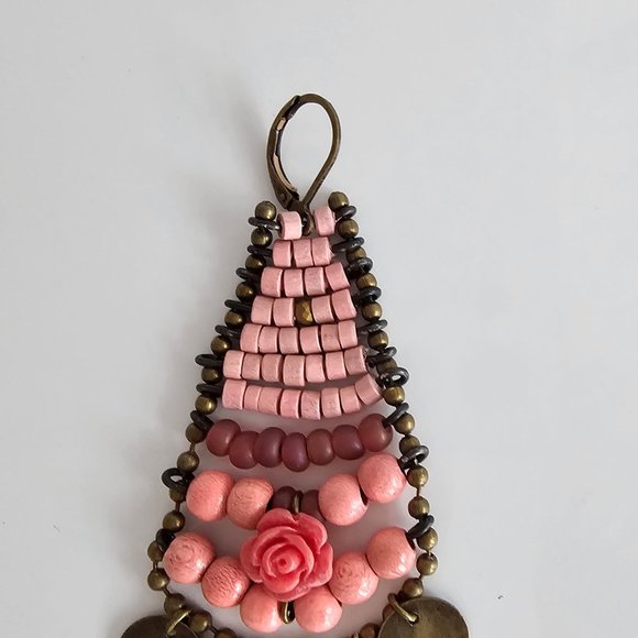 HANDCRAFTED BEADED EARRINGS! - Picture 8 of 9